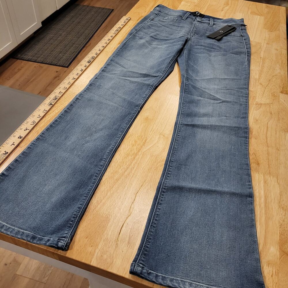 NWT G By Giuliana Denim Jeans Medium Wash Rayon Cotton Blend Small 28" Waist - Picture 3 of 12